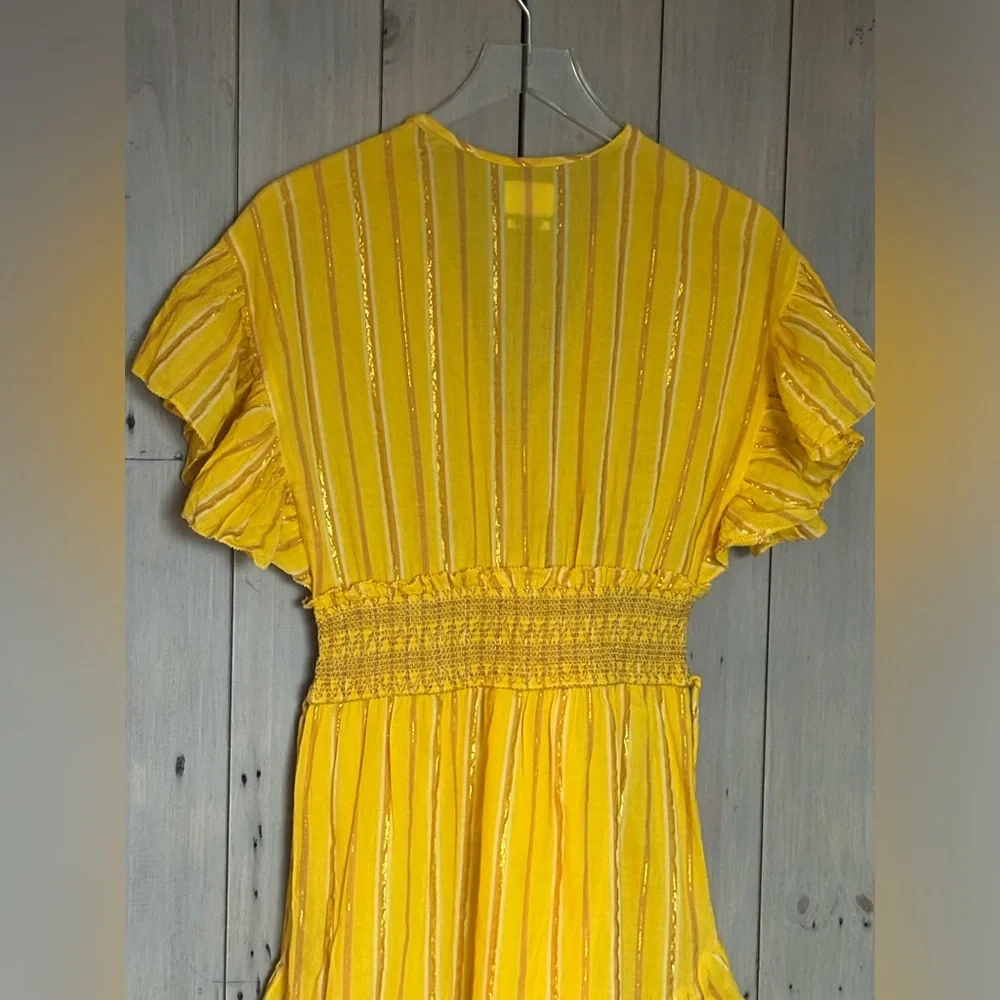 Saylor Adrianne Ruffle-Sleeve Mini Dress - Picture 6 of 15